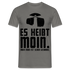 Leuchtturm Es Heißt Moin T-Shirt - Graphit