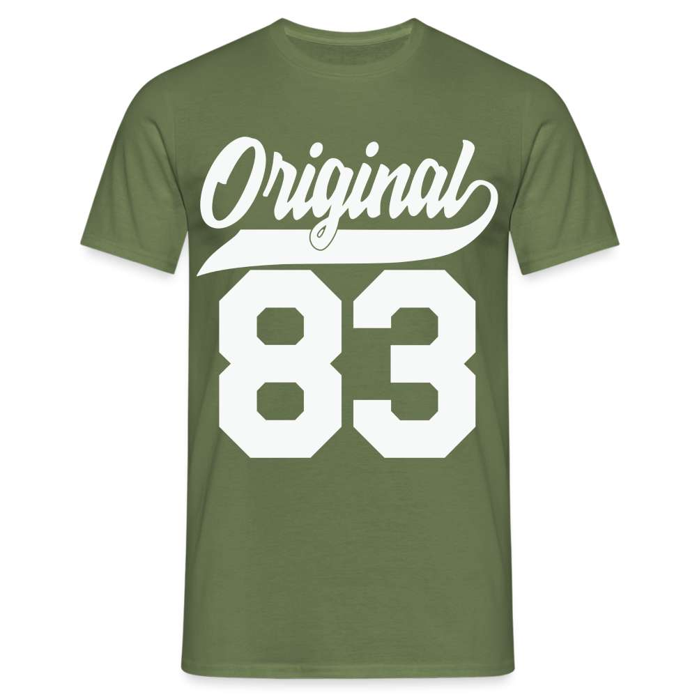 40. Geburtstag Original 1983 Geburtstagsgeschenk T-Shirt - Militärgrün