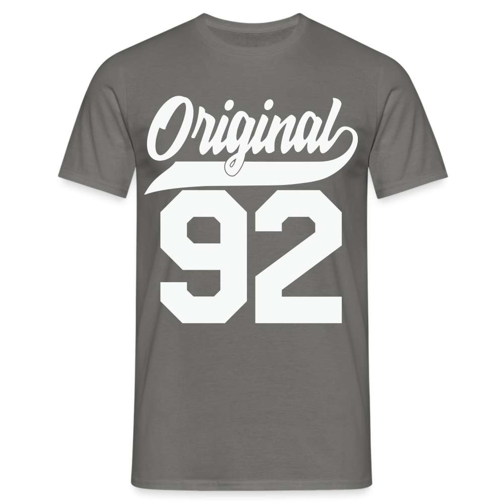 31. Geburtstag Original 1992 Geburtstagsgeschenk T-Shirt - Graphit