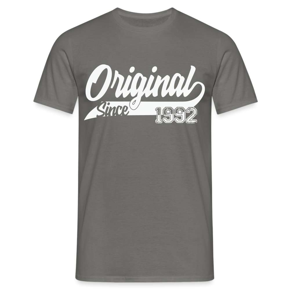 31. Geburtstag Original 1992 Geburtstagsgeschenk T-Shirt - Graphit