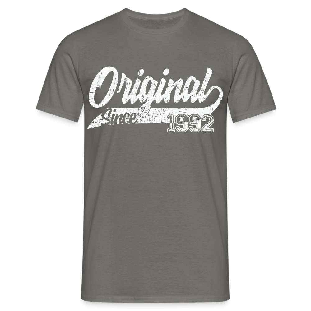 31. Geburtstag Original 1992 Geburtstagsgeschenk T-Shirt - Graphit