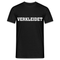 Fasching Kostüm Muffel Verkleidet Lustiges Faschings Männer T-Shirt - Schwarz