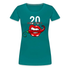 20. Geburtstag Hot & Spicy Geschenk Frauen Premium T-Shirt - Divablau