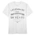 50. Geburtstag Vintage Retro Style Limited Edition Geschenk T-Shirt - weiß