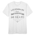 30. Geburtstag Vintage Retro Style Limited Edition Geschenk T-Shirt - weiß