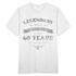 60. Geburtstag Vintage Retro Style Limited Edition Geschenk T-Shirt - weiß