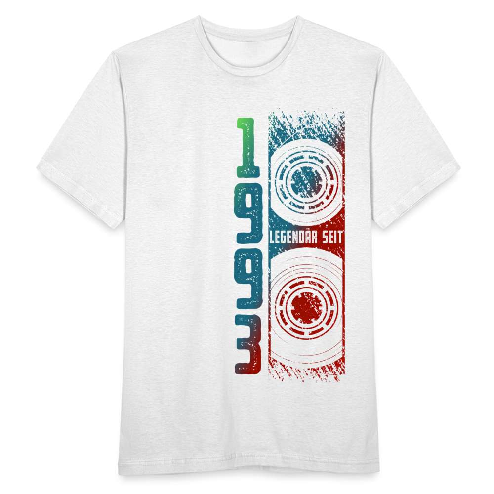 30. Geburtstag Retro Style 1993 Musik Kassette Geschenk T-Shirt - weiß
