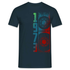 50. Geburtstag 1963 Vintage Retro Kassette Geschenk T-Shirt - Navy