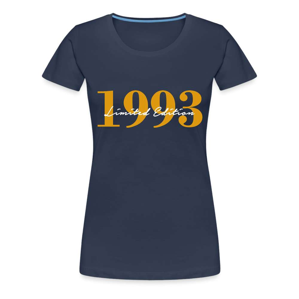 30. Geburtstag - 1993 Limited Edition - Frauen Geschenk T-Shirt - Navy