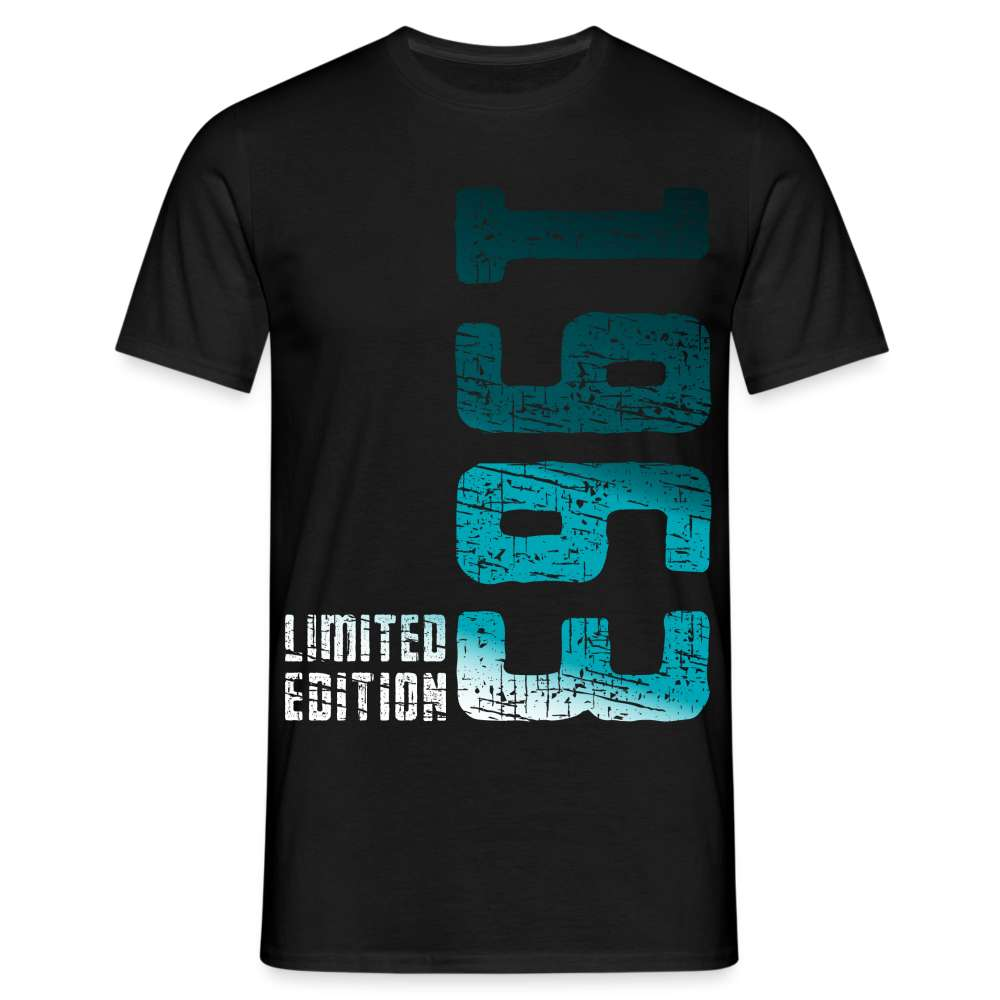 630. Geburtstag 1963 Limited Edition Geschenk T-Shirt - Schwarz
