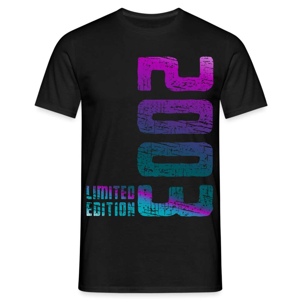 20. Geburtstag - 2003 Limited Edition - Geschenk T-Shirt - Schwarz