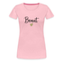 JGA Braut Shirt | Hochzeit Geschenk Frauen Premium T-Shirt - Hellrosa
