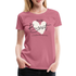 JGA Braut Shirt | Hochzeit Geschenk Frauen Premium T-Shirt - Malve