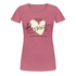 JGA Braut Shirt | Hochzeit Geschenk Frauen Premium T-Shirt - Malve
