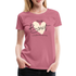 JGA Braut Shirt | Hochzeit Geschenk Frauen Premium T-Shirt - Malve