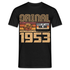 70. Geburtstag Geschenk Shirt 1953 Retro Limited Edition Geschenkidee T-Shirt - Schwarz