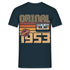 70. Geburtstag Geschenk Shirt 1953 Retro Limited Edition Geschenkidee T-Shirt - Navy