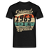 60. Geburtstag Retro Kassette Original 1963 - immer noch Legendär - Geschenk T-Shirt - Schwarz