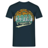 50. Geburtstag Original Retro Style - Legendär 1972 Geschenk T-Shirt - Navy