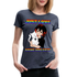Just Love Anime - Regenbogen - Premium T-Shirt - Blau meliert