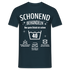 40. Geburtstags T-Shirt Schonend Behandeln - Das gute Stück is schon 40 Lustiges Geschenk Shirt - Navy