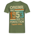 70. Geburtstag - Geboren 1953 - Aged To Perfection- Limited Edition Geschenk T-Shirt - Militärgrün