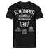 40. Geburtstag Schonend behandeln der Lappen ist schon 40 Geschenk Shirt - Schwarz