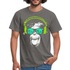 Lustiger DJ Alle mit Kopfhörer und Sonnenbrille - Lustiges T-Shirt - Graphit