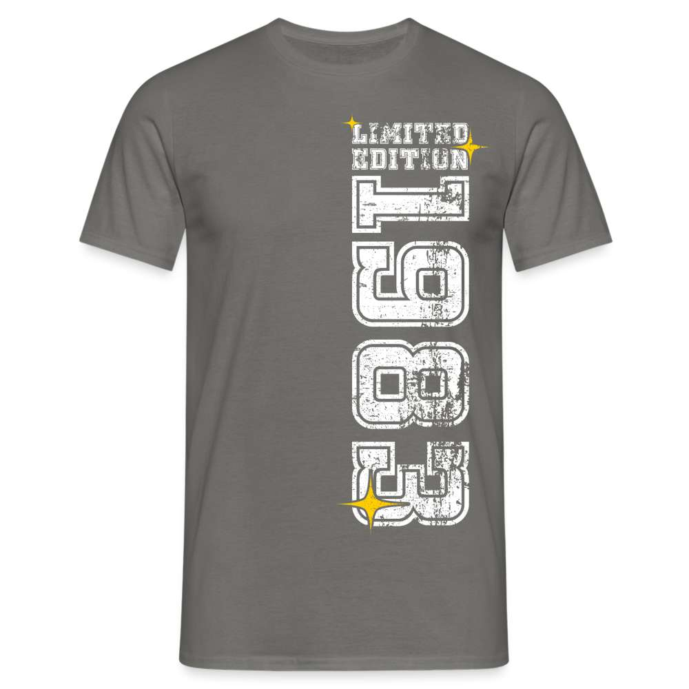 Jahrgang 1983 Geburtstag Retro Vintage Style Geschenk T-Shirt - Graphit