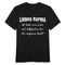 Karma Shirt Sarkasmus Liebes Karma Lustiges T-Shirt - Schwarz