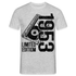 70. Geburtstag Limited Edition - 1953 Retro Kassette Geschenk T-Shirt - Grau meliert