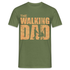Vatertag Shirt The Walking Dad Lustiges Geschenk T-Shirt für Papas - Militärgrün