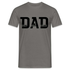 Vatertag Dad - MAN MYTH LEGEND - Geschenk T-Shirt - Graphit