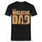 Vatertag Shirt The Walking Dad Lustiges Geschenk T-Shirt für Papas - Schwarz