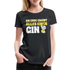 Gin Tonic Liebhaber - Am Ende ergibt alles einen GIN Lustiges Frauen T-Shirt - Schwarz